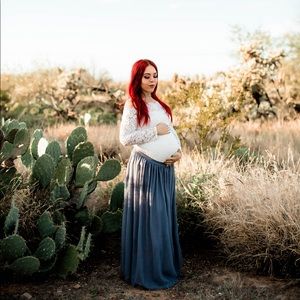 HOF floor length tulle skirts